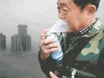 The dystopian business of bottled air